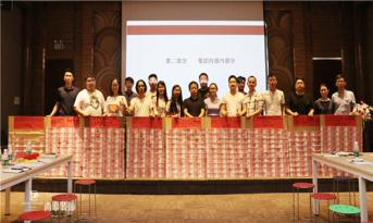 尚泰裝飾集團(tuán)7月份總結(jié)大會(huì)，主題簡(jiǎn)單，現(xiàn)場(chǎng)牛氣?。?！