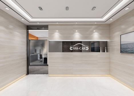 深圳寶安富通v都會科技公司簡約辦公室設(shè)計(jì)