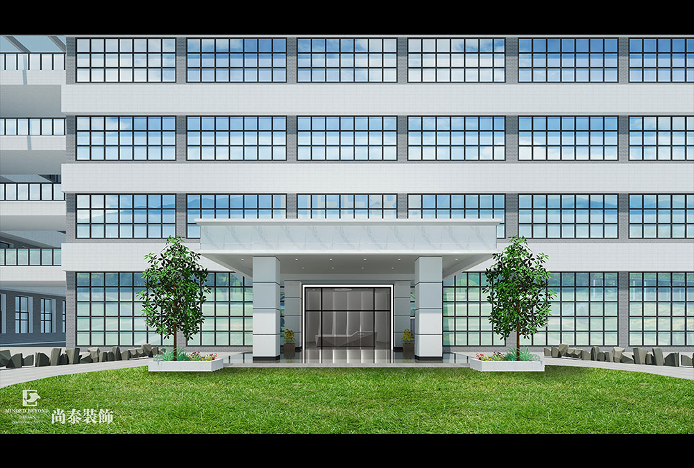 中山翠亨國家高新技術(shù)企業(yè)辦公室設計效果圖 