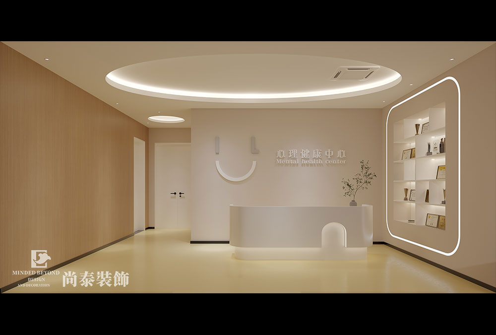 深圳龍崗某中學心理健康中心休閑空間室內(nèi)設(shè)計裝修