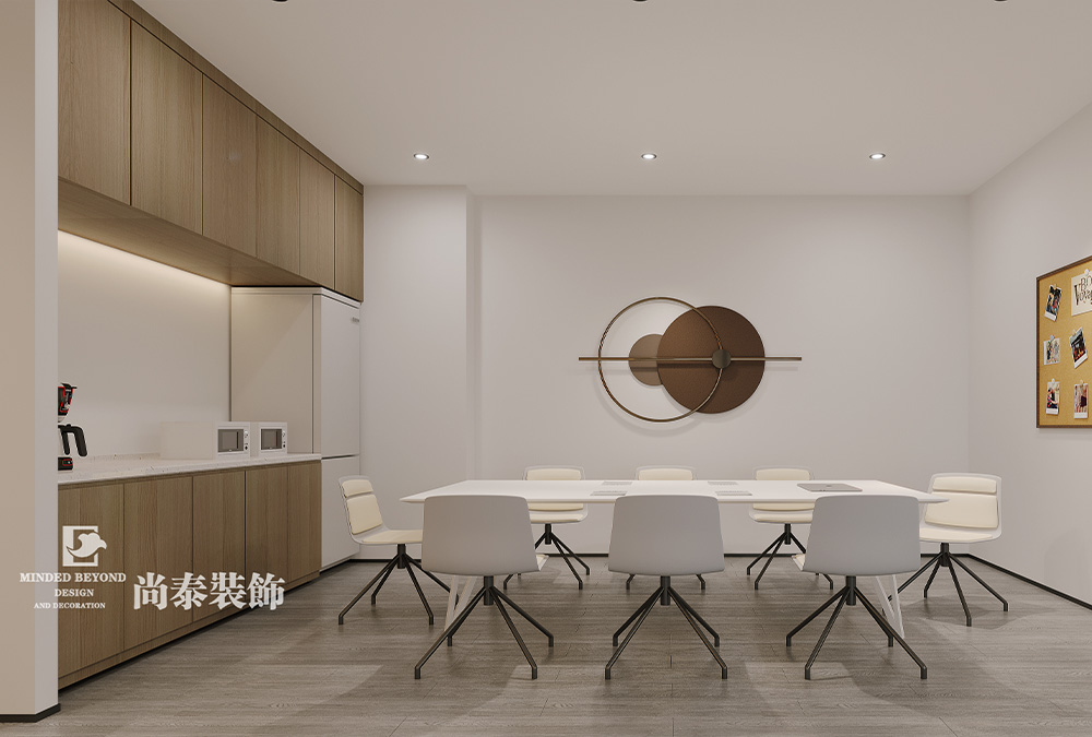 深圳龍崗萬匯大廈150平米醫(yī)療器械公司辦公室裝修設(shè)計